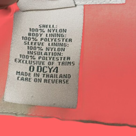 L.L.Bean Vtg Mens Jacket With Fleece Lining & Zip beige Small - Picture 10 of 16